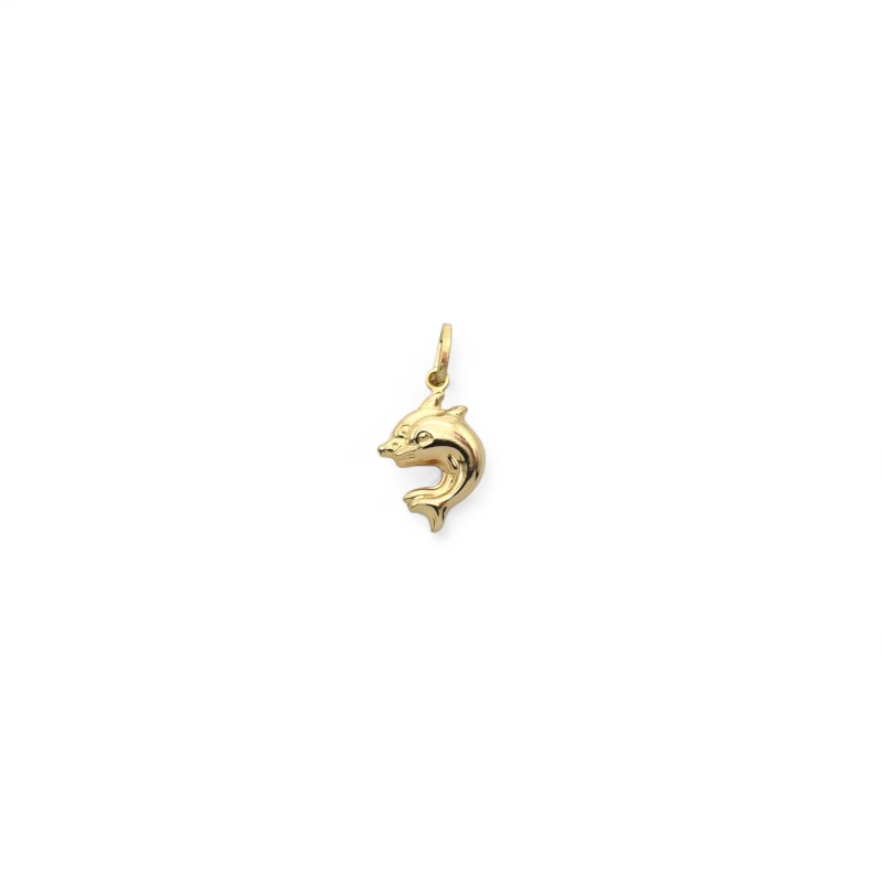 Ciondolo Delfino Oro Giallo 18kt | 2,5cm