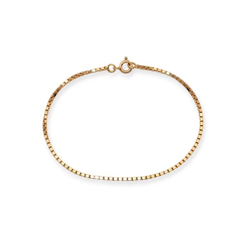 Venezianisches Mesh-Armband aus 18-karätigem Gelbgold | 19 cm