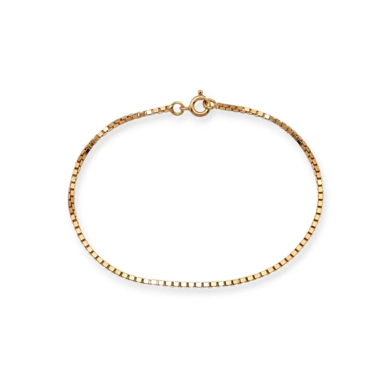 Venezianisches Mesh-Armband aus 18-karätigem Gelbgold | 19 cm