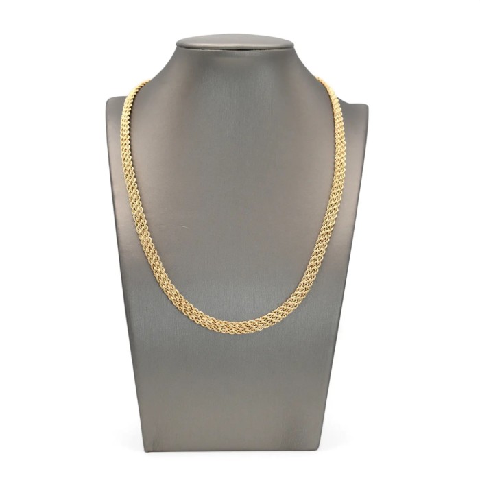 18kt Yellow Gold Three-Strand Necklace