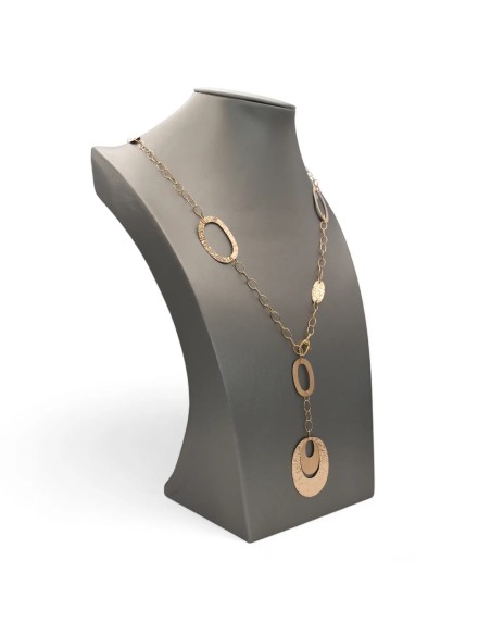 18kt Rose Gold Adjustable Long Necklace