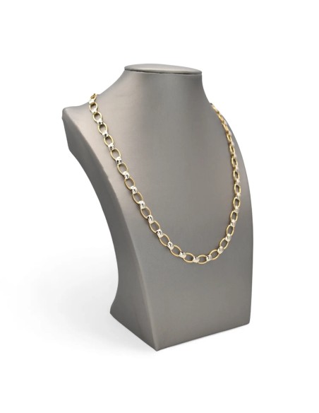 18kt Yellow and White Gold Necklace