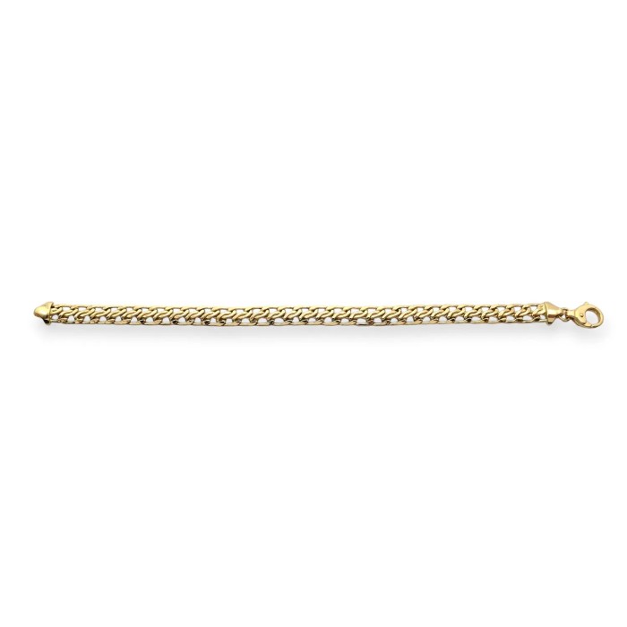 Classic 18kt Yellow Gold Bracelet | 21 cm 2