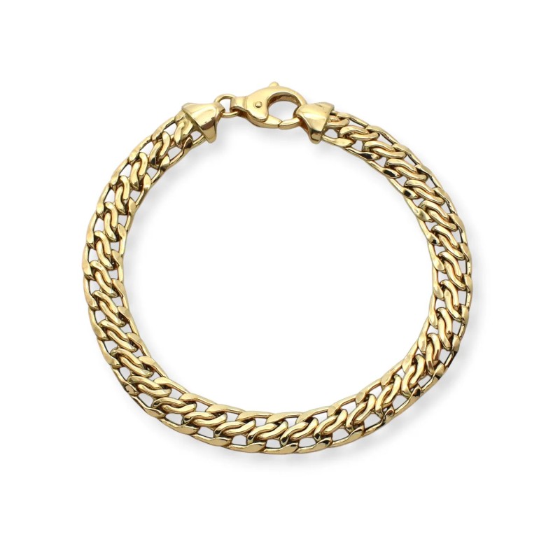 Bracciale in Oro Giallo 18kt Classico | 21 cm