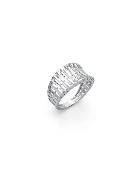 18kt White Gold Band Ring