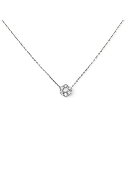 White gold chain with magic model center