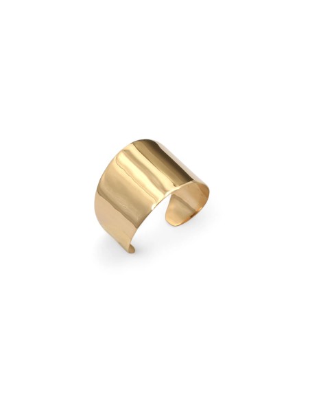 High-End "Golden Cuff" Ring in 18kt Yellow Gold - Open Design