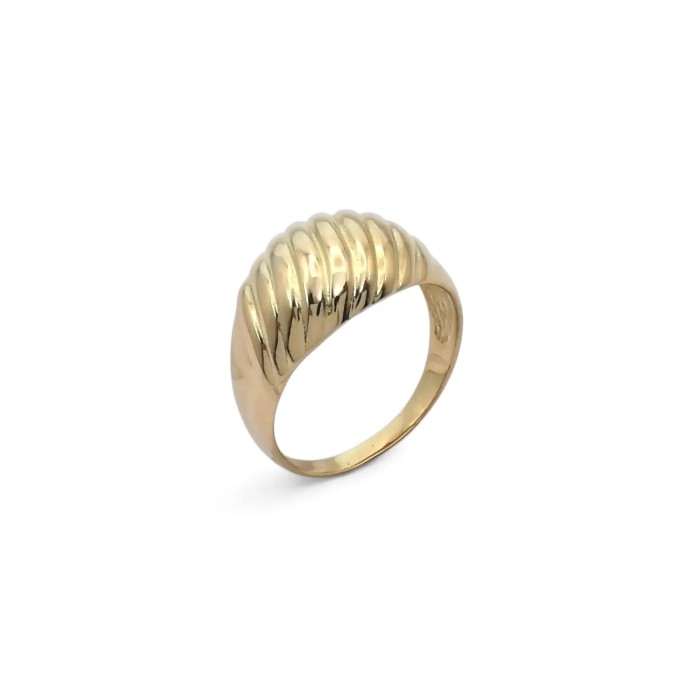 Ringband „Sinuous Waves“ aus 18-karätigem Gelbgold