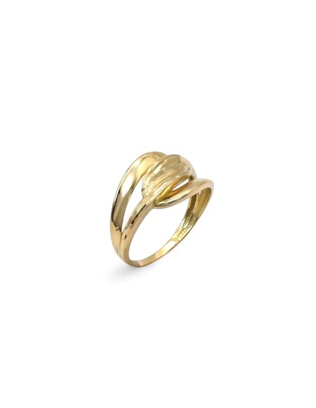 "Drop of Light" Band Ring in 18kt Yellow Gold