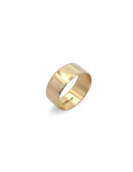 Anello Fascia "Eternal Gold" in Oro Giallo 18kt - Unisex