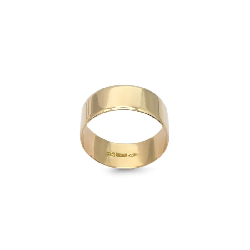 Anello Fascia "Eternal Gold" in Oro Giallo 18kt - Unisex
