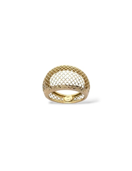 "Golden Mesh" Band Ring in 18kt Yellow Gold