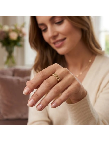 Ring „Grumetta Chic“ aus 18-karätigem Gelbgold