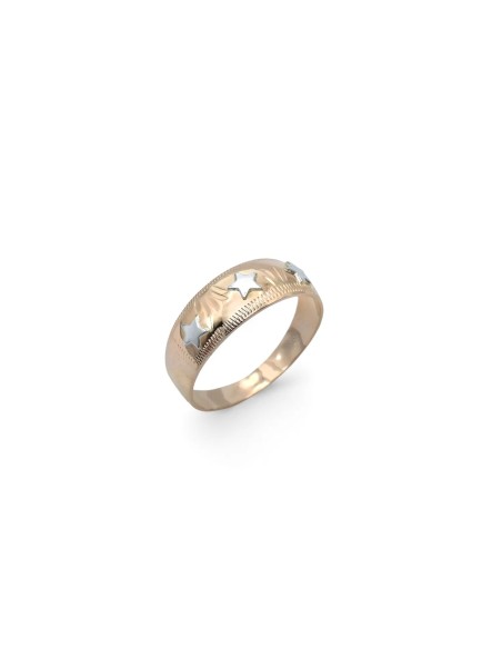 "Dreamy Stars" Pinky Ring in 18kt Rose Gold