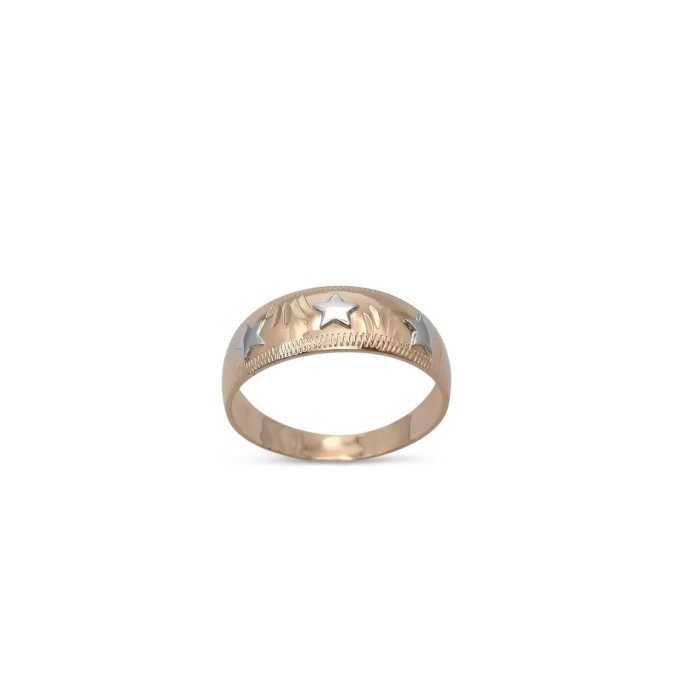 "Dreamy Stars" Pinky Ring in 18kt Rose Gold