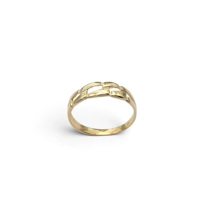 "Everlasting Link" Ring in 18kt Yellow Gold