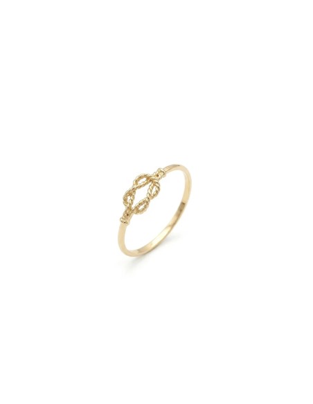 "Navy Knot" Ring in 18kt Yellow Gold