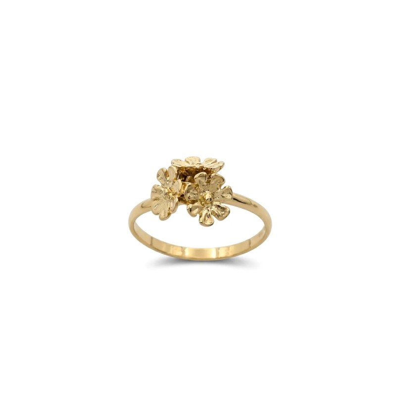 "Bouquet of Light" Ring in 18kt Yellow Gold