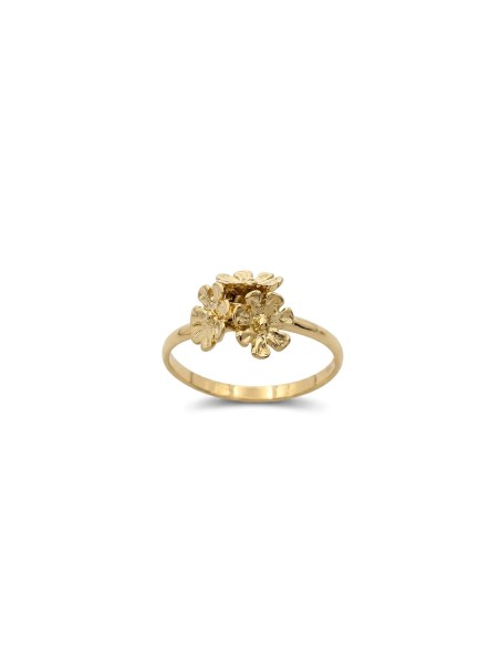 Ring „Bouquet of Light“ aus 18-karätigem Gelbgold