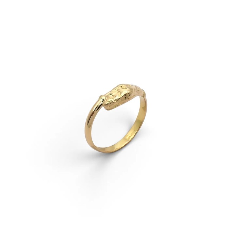 "Snake Charm" Ring in 18kt Yellow Gold