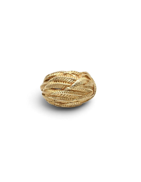 "Nugget Bold" Ring in 14kt Yellow Gold