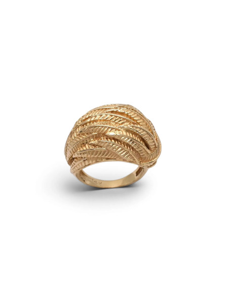 "Nugget Bold" Ring in 14kt Yellow Gold