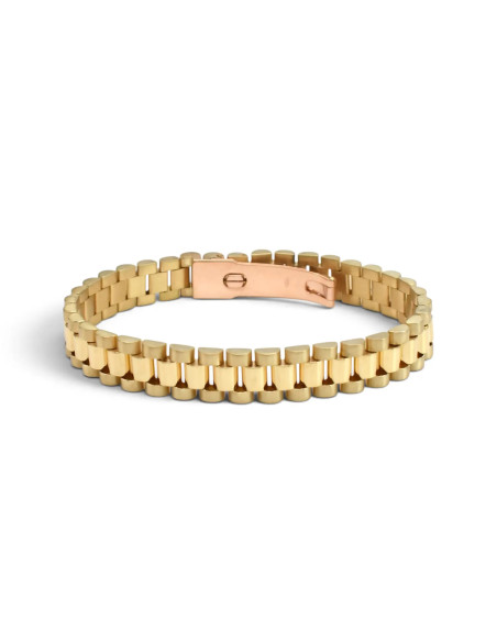 Bracciale da Uomo Oro Giallo 18kt Modello Orologio President 24 cm - 46,9 gr