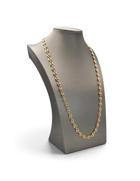 Collana Unisex Oro Giallo 18kt Maglia Marinara 67 cm - 37,2 gr