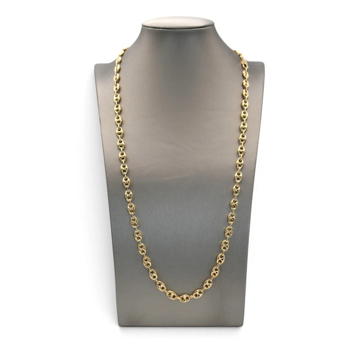 Collana Unisex Oro Giallo 18kt Maglia Marinara 67 cm - 37,2 gr