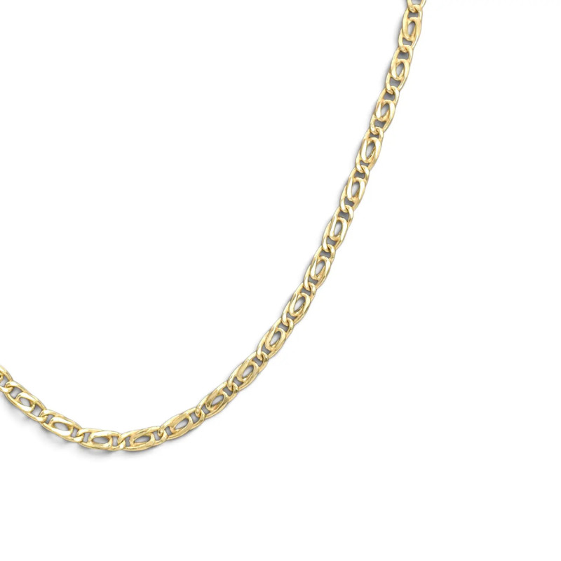 18kt Yellow Gold Men's Braided Link Chain 50cm - 7.2g