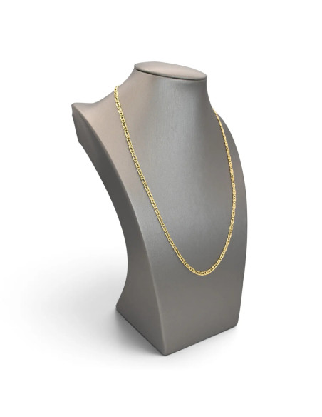 Catena Uomo Oro Giallo 18kt Maglia Intrecciata 50 cm - 7,2 gr