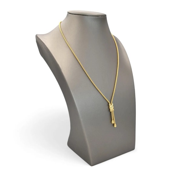 Collana Oro Giallo Stella Maris Maglia Coreana Elegante