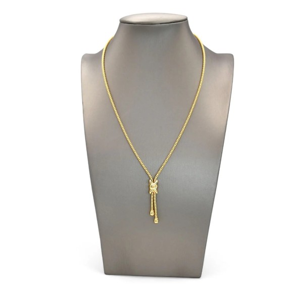 Collana Oro Giallo Stella Maris Maglia Coreana Elegante