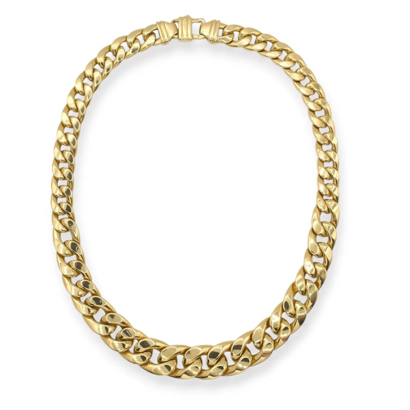 Collana Groumette Scalare Oro Giallo 18kt - 45cm