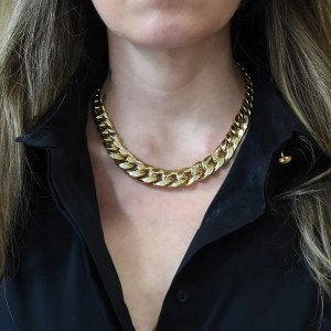 Collana Groumette Scalare Oro Giallo 18kt - 45cm 2