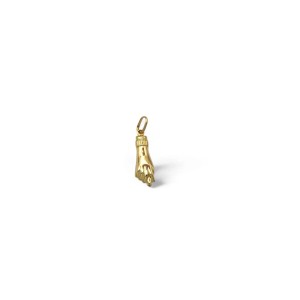Colgante Mano Higo en Oro Amarillo 18kt - 3cm