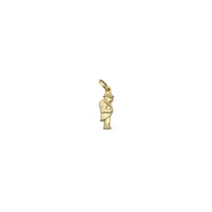 Colgante de Jorobado de la Suerte en Oro Amarillo de 18 kt - 28 mm