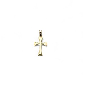 Ciondolo Croce Classica Oro Giallo 18kt - 3,5cm